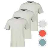3er Pack LERROS Basic Herren T-Shirt Kurzarm Baumwolle – Bild 5
