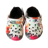 Crocs Kinder Classic Lined Tie-Dye Clog gefütterte Hausschuhe Größen 19-31 – Bild 6