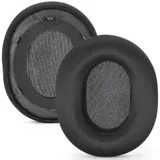 Bequeme Ersatz Ohrpolster für Baseus D05 Headset weich schwarz Noly Schwamm – Bild 3