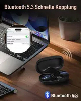 Kabellos Open Ear Ohrhörer mit Ohrbügel 3D Sound TWS Bluetooth Sportkopfhörer – Bild 5