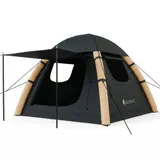 Campingzelt aufblasbar 1-3 Personen Luftzelt wasserdicht schnell - Wie Neu – Bild 1