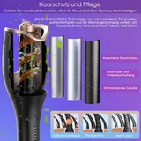 Lockenstab Automatisch Modell mit 4 Temperaturen 3 Heizzeiten 220°C Schwarz – Bild 4