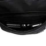 Herren Groß Umhängetasche Schultertasche Arbeitstasche Tasche Schwarz Nylon XXL – Bild 7