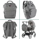 Wickelrucksack Wickeltasche Baby Set Windelrucksack Windeltasche Babytasche Mama – Bild 5