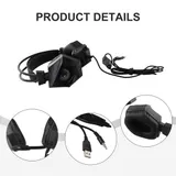 Gaming -Headset Geräuschunterbrechung Hochwertig Humanisiert Mit LED -Licht – Bild 7