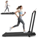 Laufband elektrisch Walking Pad LCD mit 8% Steigung für Zuhause Untertisch 130KG – Bild 4