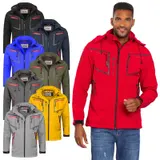 Arctic Seven Herren Designer Softshell Funktions Outdoor Regen Jacke Sport AS088 – Bild 7