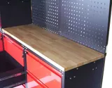 Werkstatt Schranksystem 9-teilig Werkstattwand Werkstattschrank Werktisch 57063 – Bild 7