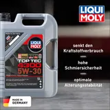 Motoröl LIQUI MOLY 3741 Top Tec 4300 5W-30 Motorenöl Leichtlauf Motor Öl 5 Liter – Bild 3