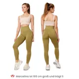 Bellivalini Damen Push Up Leggings Gym High Waist Fitness Shape Hose Sport  – Bild 2