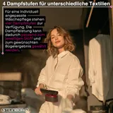 Vertikales Dampfbügeleisen 1200W Handdampfglätter mit Touchscreen – Bild 4