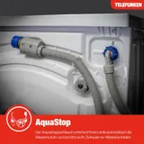 Telefunken Waschmaschine 10kg Frontlader 1400 U/Min. EEK A Dampffunktion 10 kg – Bild 4