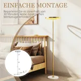 Stehlampe LED Wohnzimmer Dimmbar Stehleuchte mit 3 Lichtfarben, Fußschalter – Bild 8