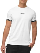 Indicode Herren T-Shirt Lutzy-Herrenshirt Sommershirt Rundhals Baumwolle Männer – Bild 1