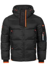 Geographical Norway Herren Winter Jacke FVSA warm gefüttert Parka Steppjacke  – Bild 3