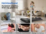 Laufband elektrisch Walking Pad LCD mit 8% Steigung für Zuhause Untertisch 130KG – Bild 21
