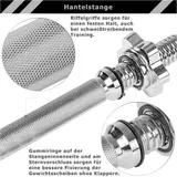 Movit® Kurzhanteln 2er Set Hantelset Hantelstange mit Gewichten Kurzhantelstange – Bild 4