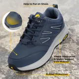 FitVille Extra Weit Wanderschuhe Herren Wasserdicht Wanderhalbschuhe Outdoor – Bild 5