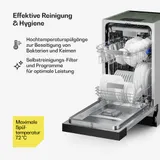 Klarstein Velaire 45 cm teilintegrierter Geschirrspüler kompakt leise EEK B – Bild 6