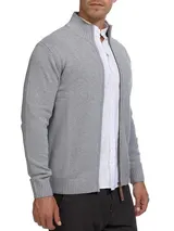 Indicode Herren Strickjacke INLut-Cardigan Männer Feinstrickjacke Stehkragen – Bild 2