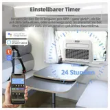 Be Cool Split-Klimagerät Klimaanlage 5000 BTU 1465W Wifi 12m² Weiß - Wie Neu – Bild 9
