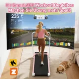 Laufband für Zuhause mit Steigung APP Elektrisch Klappbar Walking Pad bis 145kg – Bild 6