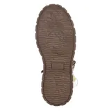 Damen High-Top Sneaker mit Lochschnürung Ital-Design 5534 in Braun – Bild 3