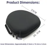 Kopfh?rer H??lle 21,8 cm x 19,3 cm x 5,5 cm f??r JBL E65BTNC f??r LIVE500BT – Bild 7