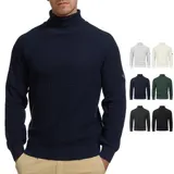 Indicode Herren Strickpullover INHarlan-Pullover Herrenpulli Rollkragen Männer – Bild 6