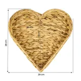 HMF Geschenkkorb leer Aufbewahrungskorb Wasserhyazinthe Flechtkorb div. Formen – Bild 6
