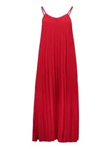 Hailys Damen Plissee Kleid Rot Sommerkleid Trägerkleid Elegant Freizeit XS - XXL – Bild 2
