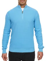 Indicode Herren Strickpullover INBull-Herrenpullover Strick Pulli Reißverschluss – Bild 3