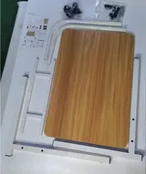 Computertisch mit Rollen Laptoptisch Höhenverstellbar Schreibtisch-Beistelltisch – Bild 13