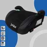 Kindersitzerhöhung mit Isofix, i-Size, Autokindersitz Max Plus, schwarz | PETEX – Bild 4
