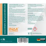 INOX® Maschinen und Anlagenreiniger Konzentrat 5L Reinigungsmittel Öl Fett Ruß – Bild 2