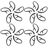 30 Pcs Rotierendes -Headset Kopfhörerzubehör Für Fitness – Bild 1