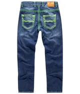 Rock Creek Herren Jeans Hosen Comfort Fit dicke Naht Denim Blau Herrenjeans M70 – Bild 3