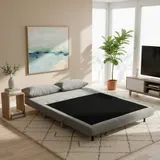 Schlafsofa, Klappbett mit Bettfunktion, Rückenkissen, Polstersofa mit Samtoptik – Bild 3