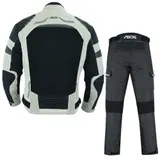 Herren Motorradjacke und Hose Motorrad Motorradbekleidung Motorrad Textil kombi – Bild 2