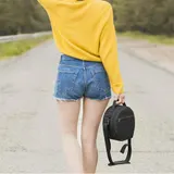 Schützende Reise-Kopfhörertasche mit doppeltem Reißverschluss Fronttasche und – Bild 5