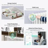 3er SONOFF TRVZB ZigBee Thermostatisches Heizkörperventil Smart Home Thermostat – Bild 13