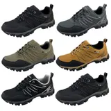 Herren Sneaker Trekkingschuhe Outdoor Wanderschuh Sportschuhe Übergröße Schnürer – Bild 9
