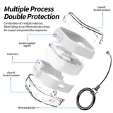 ABS Material Sicherheitsschloss Hülle für Samsung Buds 4 Buds 4 Pro für stoßfest – Bild 11