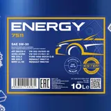 5W-30 Motoröl 10 Liter MANNOL Energy 5W30 VW 502.00 505.00 ACEA A3 B3 MB 229.3 – Bild 4