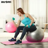 GORILLA SPORTS® Kurzhanteln 2er Set Hanteln Gymnastikhanteln Gewichte Neopren – Bild 6