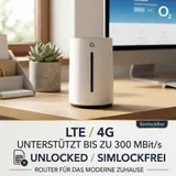 O2 HomeSpot LTE 4G WLAN Wifi Router Mobiler Hotspot Frei für alle Anbieter 5 GHZ – Bild 1
