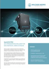 WALTHER-WERKE Wallbox basicEVO PRO 11 kW inkl. 5m Kabel - AMPERFIED - §14a EnWG – Bild 2