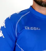 Kappa Herren Longsleeve Sport Laufshirt Langam Shirt Fußball Trikot Top blau rot – Bild 2