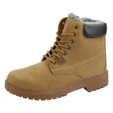 Herren Winterstiefel Boots Stiefeletten Gefüttert Winterschuhe Herrenschuhe Neu – Bild 1