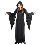HEXE MITTELALTER GOTHIK KOSTÜM KINDER Karneval Halloween Kleid Mädchen # 0164 – Bild 2